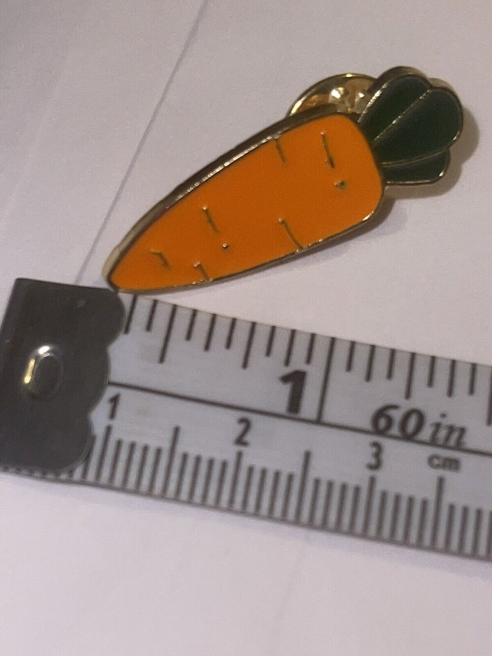 Carrot Pin Brooch